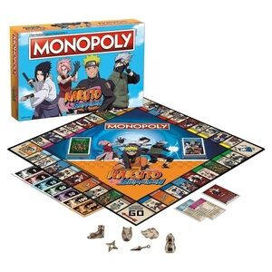 Monopoly | Naruto Shippuden Edition - Shonen Jump | Anime Themed Board Game